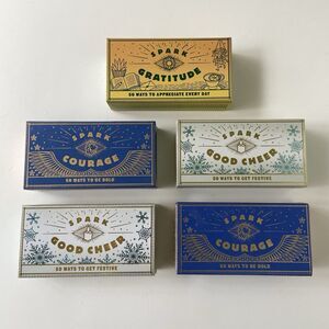 Spark Good Cheer, Courage, & Gratitude Faux Matchsticks 50 Each 250 Total